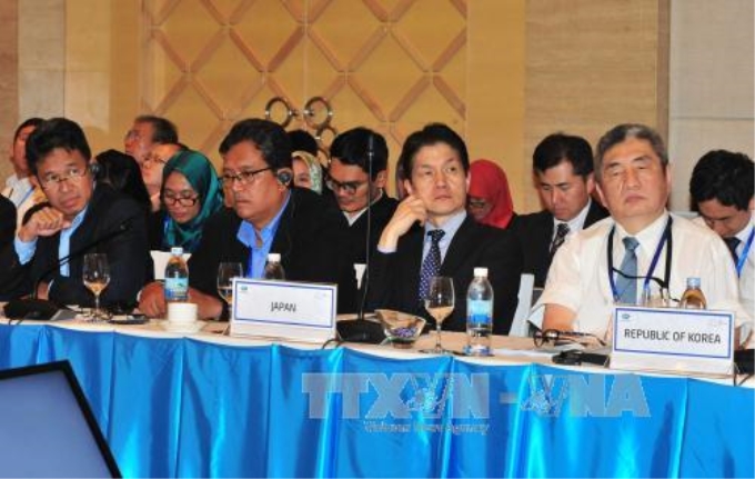 Đại biểu các nền kinh tế APEC tham dự cuộc họp. Ảnh: Nguyễn Khang/TTXVN